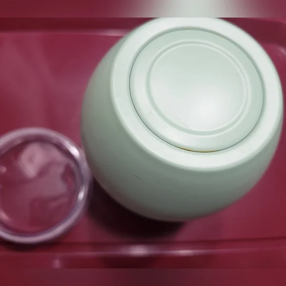 Rae Dunn insulated tumbler with lid, WINE seafoam green - Picture 6 of 7